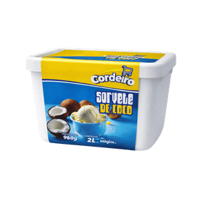 18076 Sorvete Cordeiro Coco 2L
